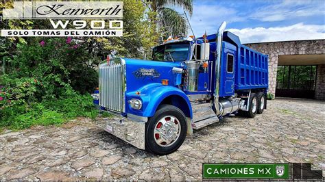 Kenworth W900A solo tomas del camión en Camiones Mx YouTube