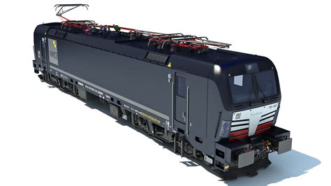 Siemens Vectron Lokomotive MRCE 3D Modell 149 3ds C4d Lwo Ma