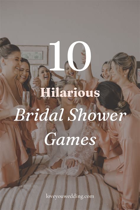 Bridesmaid Shower Games With The Text 10 Hilarious Hilarrous Bridal