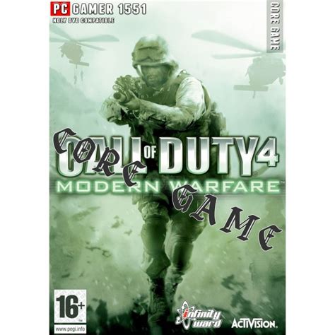 Game Pc Call Of Duty 4 Modern Warfare แผ่นเกมส์ แฟลชไดร์ฟ เกมส์