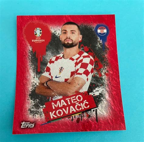 Topps Euro 2024 Sticker CRO 3 MATEO KOVACIC KROATIEN Kaufen Auf Ricardo