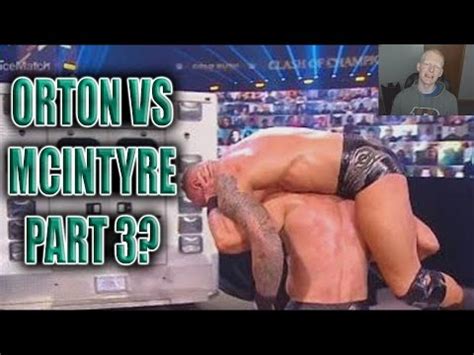 Is Randy Orton Vs Drew Mcintyre Part Going To Happen After Orton Loss