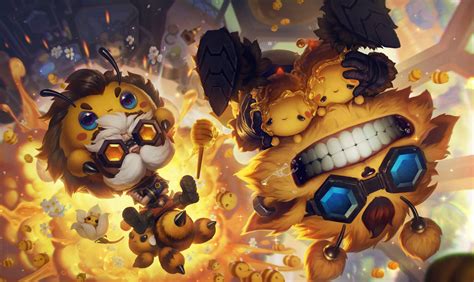 Nuevas Skins Heimerdinger Nunu Orianna Y Ziggs Abejas League Of