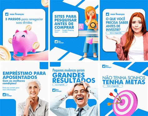 Social Media Finanças on Behance