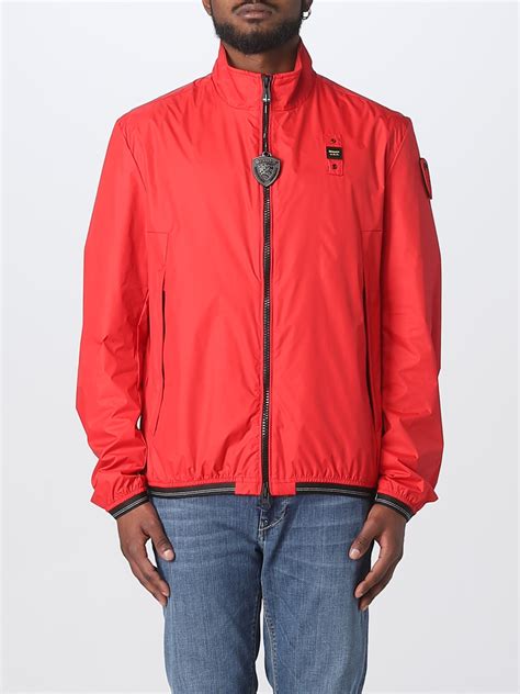 Blauer Jacket Men Red Blauer Jacket Sbluc Online At