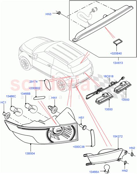 Rear Lamps Halewood Uk Parts For Land Rover Range Rover Evoque