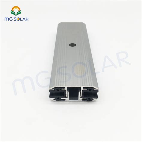 Aluminum Solar Panel Double Glass Thin Film Module Frameless MID Clamp