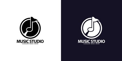 creative music studio logo modern minimalist vector 20328775 Vector Art at Vecteezy