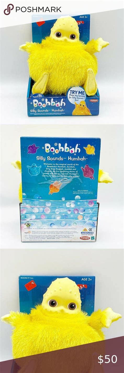 BOOHBAH 2004 Silly Sounds Humbah yellow HASBRO Playskool Ragdoll toy ...