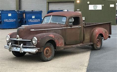 Rare In The Uk 1947 Hudson Pickup Barn Finds