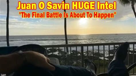 Juan O Savin Huge Intel The One News Page Video