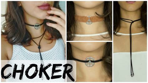 Como Fazer A Sua Gargantilha Ou Choker