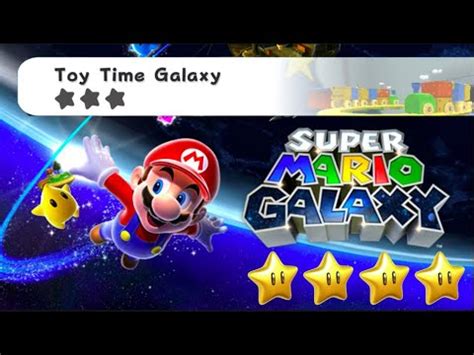 Super Mario Galaxy Walkthrough Toy Time Galaxy Youtube