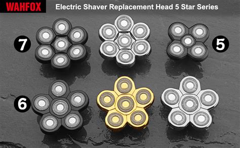 Amazon Wahfox D Bayonet Upgrade Heads Electric Shaver Bald Head