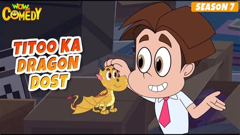 titoo ka dragon dost titoo funny cartoon se hindi cartoon