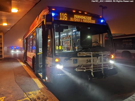 2018 TTC Nova Bus LFS HEV No 3401 This Bus Was Seen On Ro Flickr