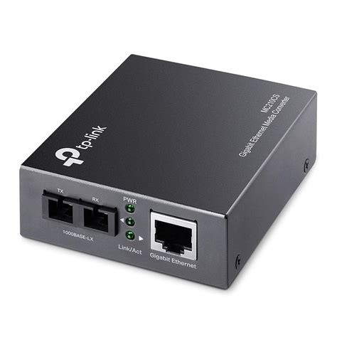 TP Link Gigabit SFP To RJ45 Fiber Media Converter Fiber To Ethernet