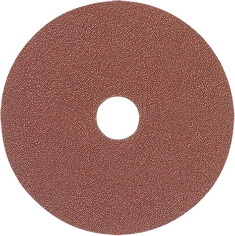 Mercer Industries Grit Zirconia Resin Fiber Discs 36 Grit 4 1 2 X 7 8 Pack Of 25