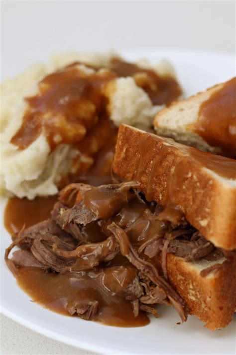 Instant Pot Hot Beef Sandwich And Mashed Potatoes 365 Days Of Slow Cooking And Pressure Cooking