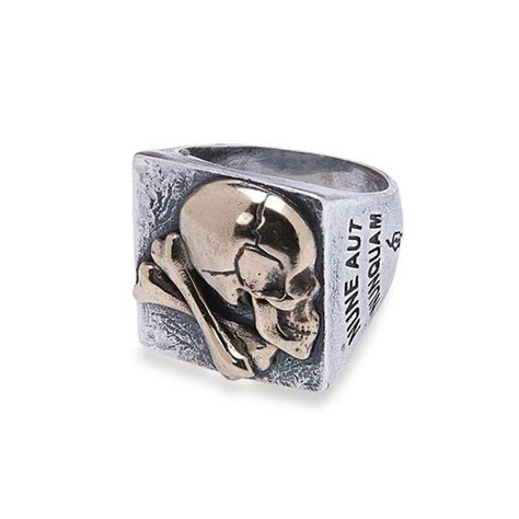 Anillo Plata De Palo Sr X Hombre Colecci N Skull Calavera Joyeria Pont