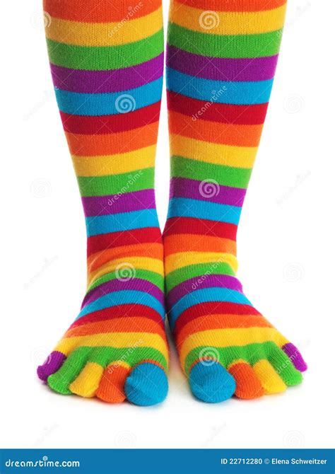 Colorful Striped Socks Stock Photo - Image: 22712280