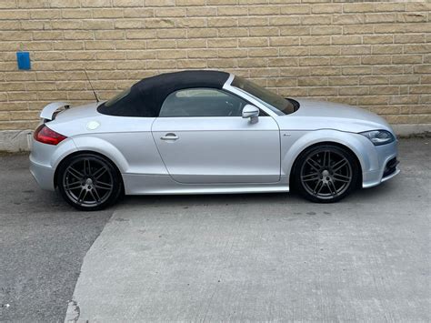 Used Audi Tt Convertible 2 0 Tfsi Black Edition Roadster S Tronic Quattro Euro 5 S S 2dr In