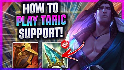 LEARN HOW TO PLAY TARIC SUPPORT LIKE A PRO Preseason 2023