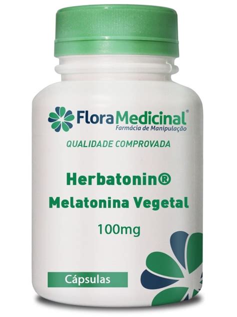 Herbatonin 100mg 30 Cápsulas Flora Medicinal