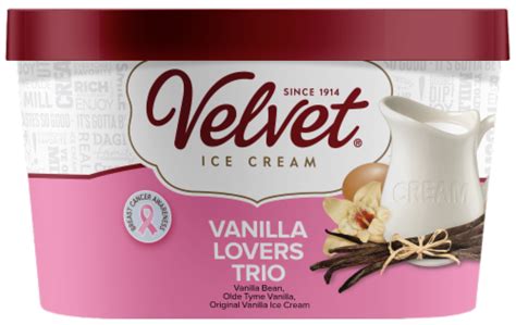 Velvet® Vanilla Lovers Trio Ice Cream Tub 56 Oz Kroger