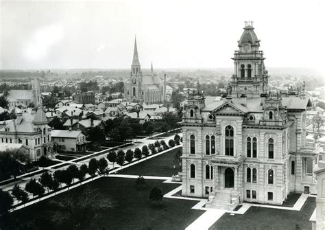 Sandusky History: Interior Views of the Erie County Courthouse