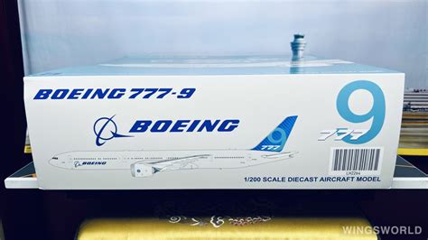 JC Wings 1 200 Boeing 777 9 Boeing 波音公司 LH2264 N779XY 三号机 可折叠翼尖的照片 作者 B