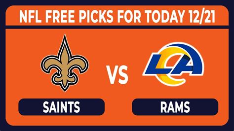 New Orleans Saints Vs LA Rams 12 21 2023 Week 16 FREE NFL Betting Tips