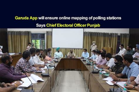 Garuda App Will Ensure Online Mapping Of Polling Stations Says Chief