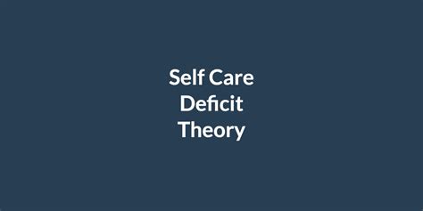 What Is Orem S Self Care Theory Explained Clearly NURSING