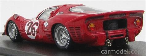 MG MODEL MGS048 Escala 1 43 FERRARI 412P N 26 24h DAYTONA 1967 P