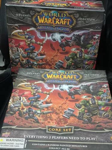 2x World Of Warcraft Miniatures Game Deluxe Edition 2008 Cuotas Sin