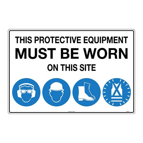 UNIFORM SAFETY SIGNS - 100ELC-S1 - Ausworkwear & Safety