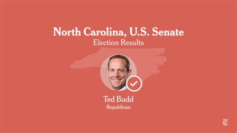 North Carolina U S Senate Election Results 2022 Budd Defeats Beasley