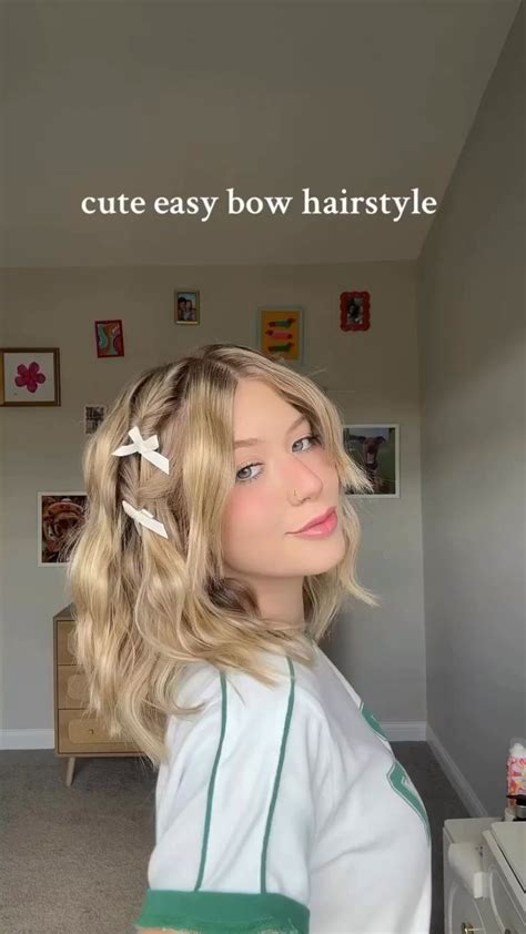 Easy Bow Hairstyles Idea Cute Look For Everybody Hair Accessories Cute