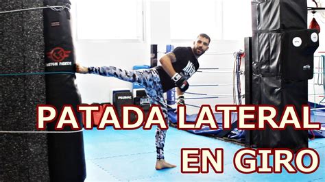 Patada Lateral En Giro Spinning Back Kick Tutofighting Youtube