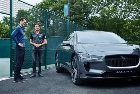 Tennis Champion Andy Murray Goes Electric With a Jaguar I-PACE ...