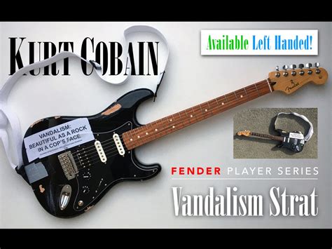 Kurt Cobain K Records Strat Fender Stratocaster Guitar NIRVANA Live