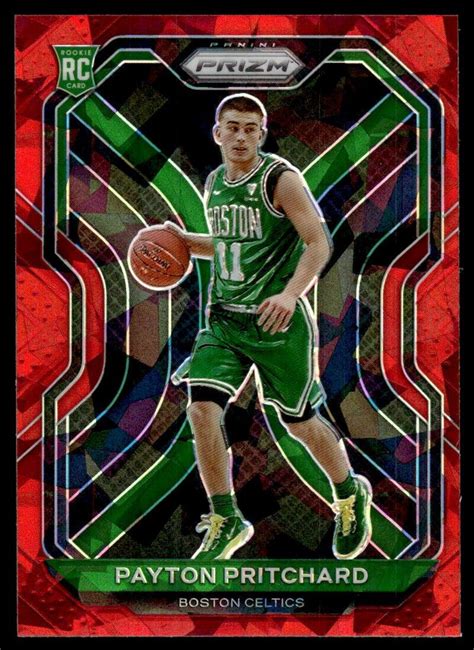 Panini Prizm Red Ice Payton Pritchard Rookie Boston Celtics