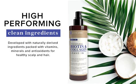 Amazon Joanne Jones Thickening Biotin Collagen Leave In