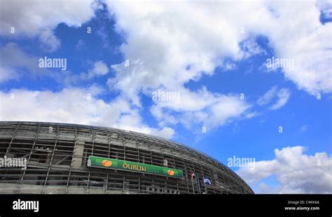 The Aviva Stadium Dublin During The Uefa Europa League Final