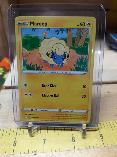 Mareep Evolving Skies Common Pokemon Card Tcg Ebay