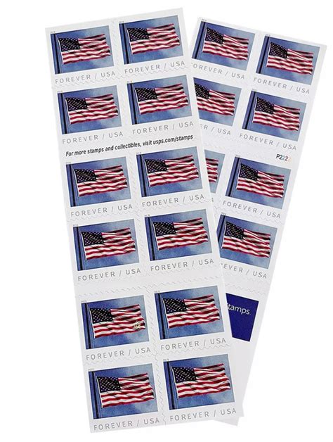 U S Flag Usps First Class Stamps Monday Delivery