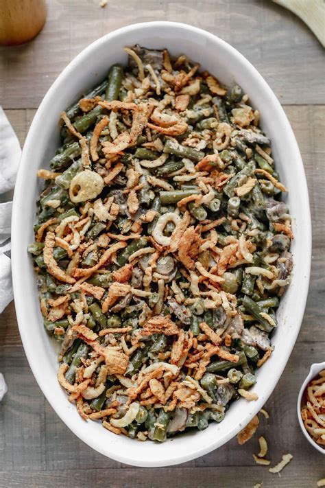 Crockpot Green Bean Casserole From Scratch Wellplated