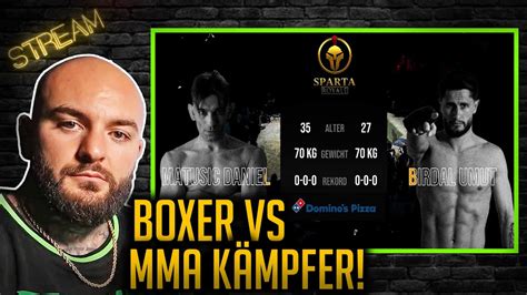 Amateur Boxer Umut Vs Profi Mma K Mpfer Daniel Matusic Edmon