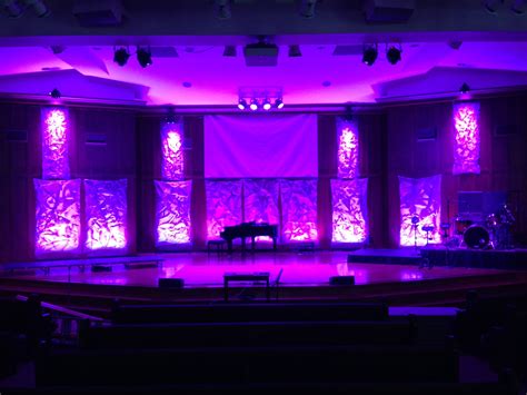 Crumpled Swag Church Stage Design Ideas Scenic Sets And Stage